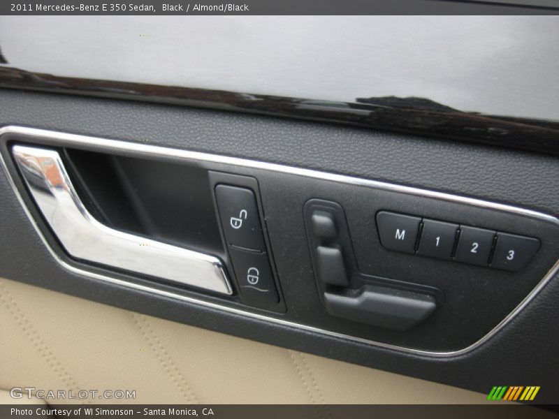 Black / Almond/Black 2011 Mercedes-Benz E 350 Sedan