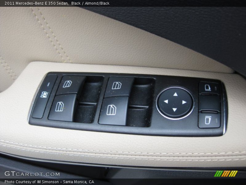 Black / Almond/Black 2011 Mercedes-Benz E 350 Sedan