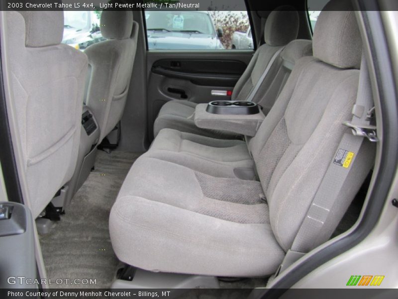 Light Pewter Metallic / Tan/Neutral 2003 Chevrolet Tahoe LS 4x4