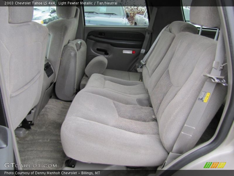 Light Pewter Metallic / Tan/Neutral 2003 Chevrolet Tahoe LS 4x4