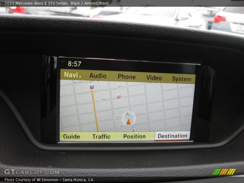 Black / Almond/Black 2011 Mercedes-Benz E 350 Sedan