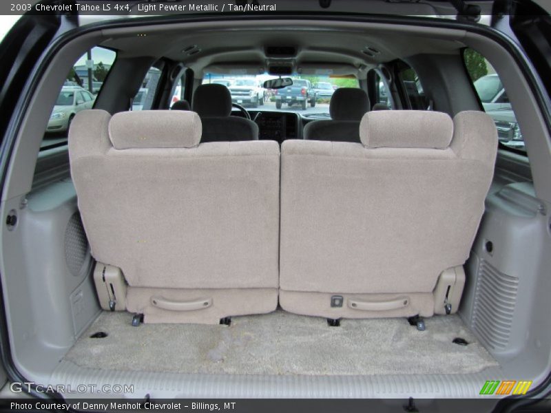 Light Pewter Metallic / Tan/Neutral 2003 Chevrolet Tahoe LS 4x4