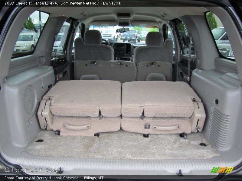 Light Pewter Metallic / Tan/Neutral 2003 Chevrolet Tahoe LS 4x4