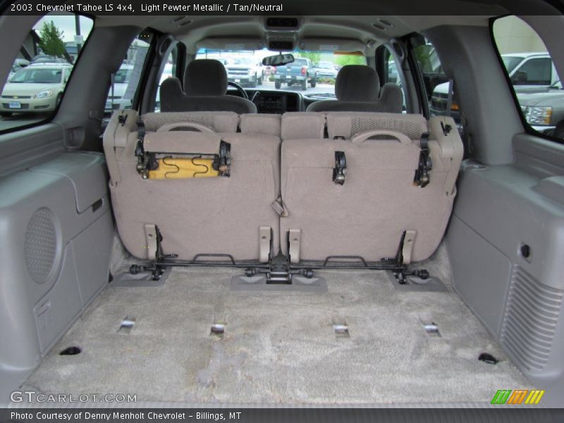 Light Pewter Metallic / Tan/Neutral 2003 Chevrolet Tahoe LS 4x4