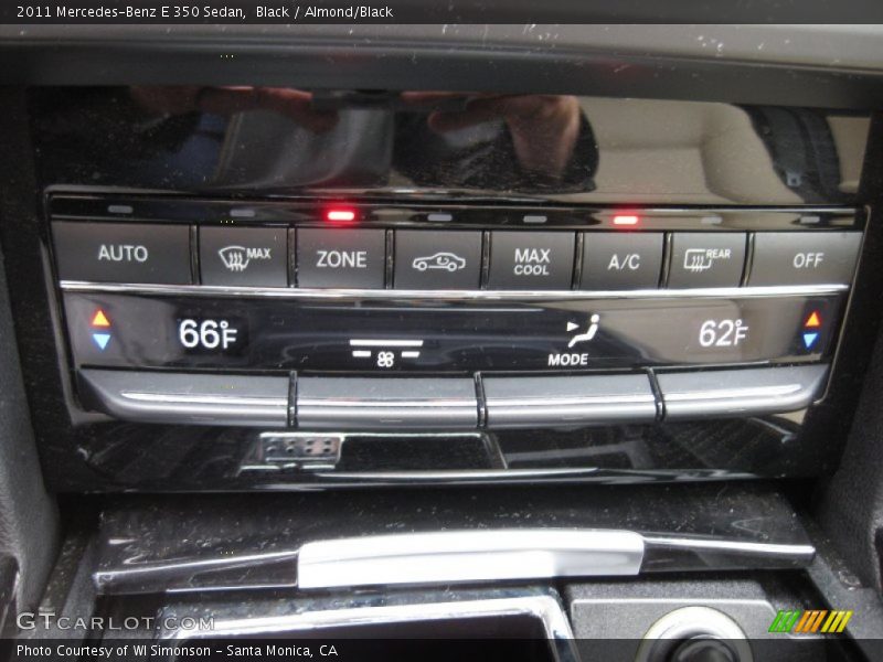 Black / Almond/Black 2011 Mercedes-Benz E 350 Sedan