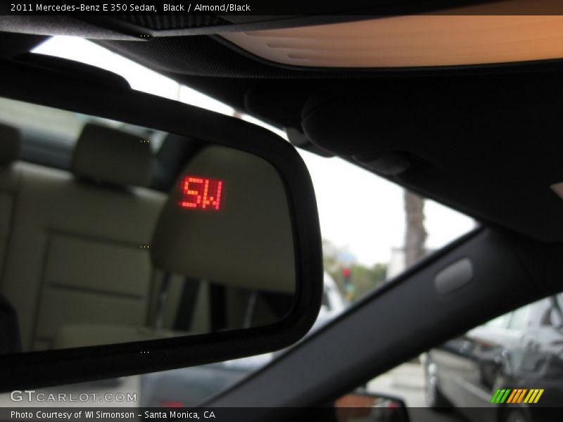 Black / Almond/Black 2011 Mercedes-Benz E 350 Sedan