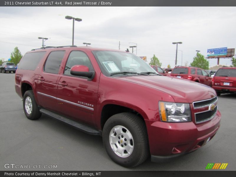 Red Jewel Tintcoat / Ebony 2011 Chevrolet Suburban LT 4x4