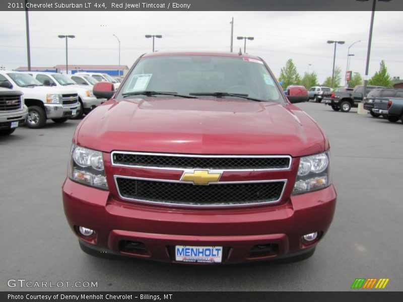 Red Jewel Tintcoat / Ebony 2011 Chevrolet Suburban LT 4x4