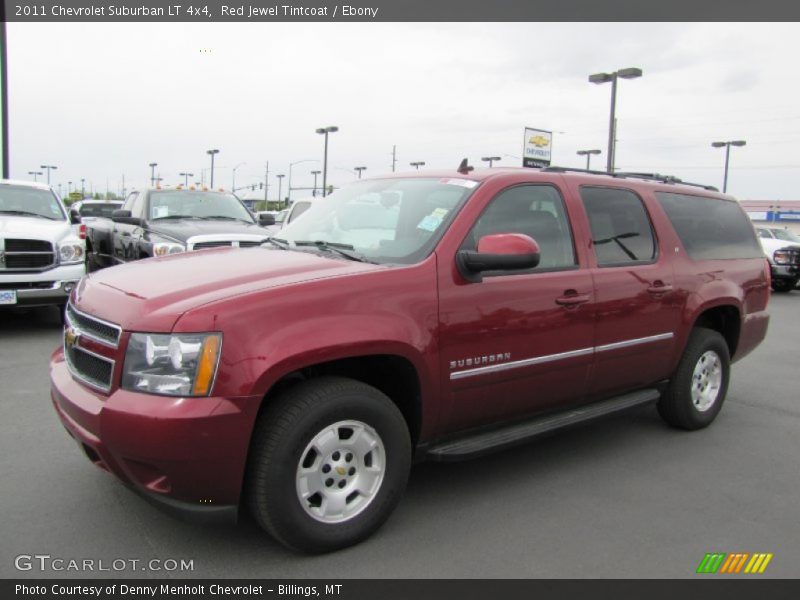 Red Jewel Tintcoat / Ebony 2011 Chevrolet Suburban LT 4x4