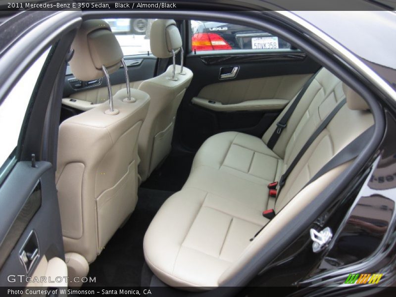 Black / Almond/Black 2011 Mercedes-Benz E 350 Sedan