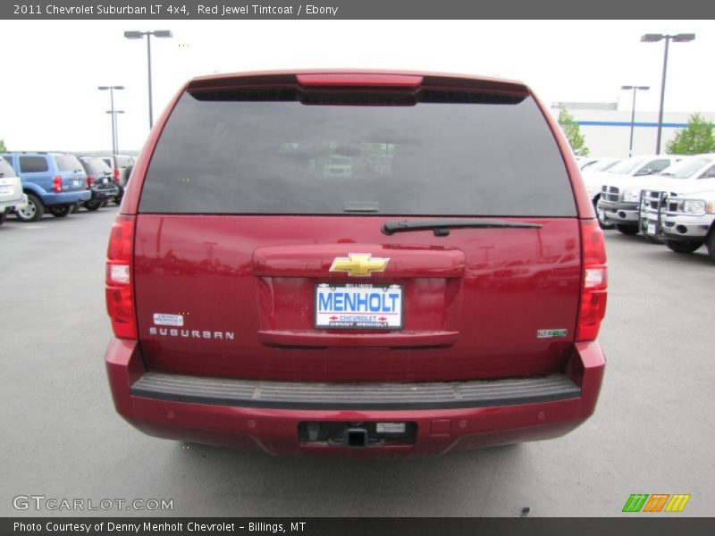 Red Jewel Tintcoat / Ebony 2011 Chevrolet Suburban LT 4x4