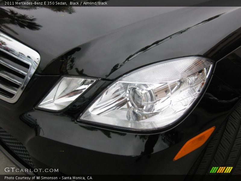 Black / Almond/Black 2011 Mercedes-Benz E 350 Sedan