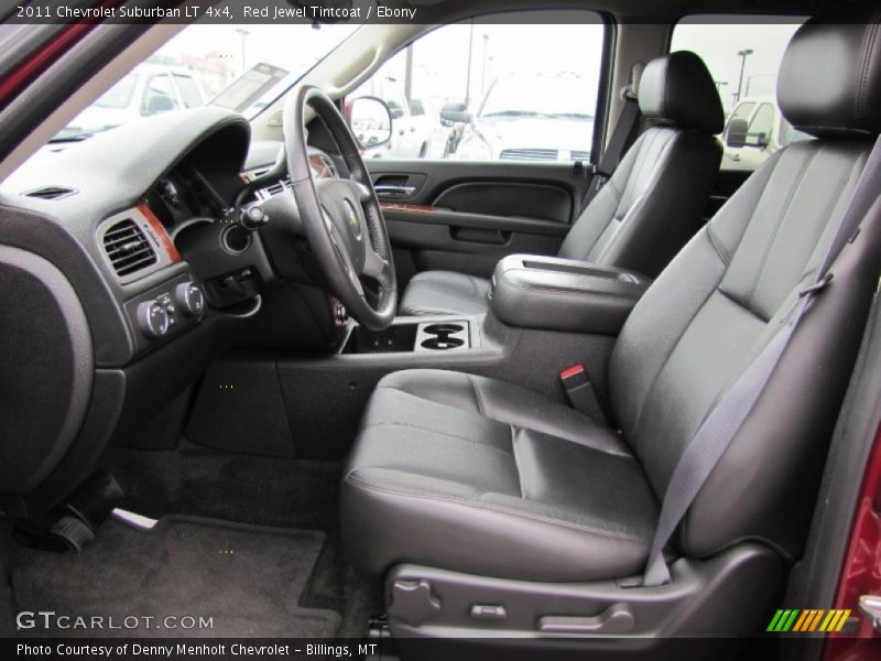 Red Jewel Tintcoat / Ebony 2011 Chevrolet Suburban LT 4x4