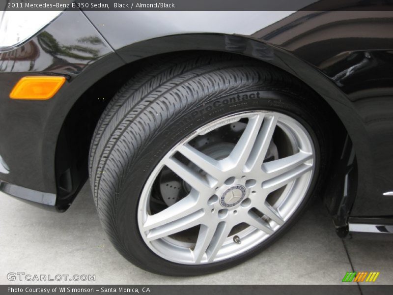 Black / Almond/Black 2011 Mercedes-Benz E 350 Sedan