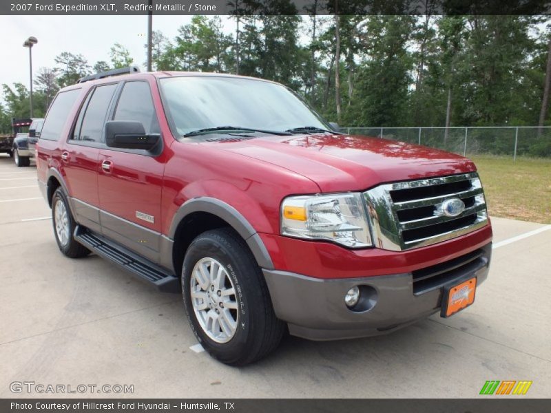 Redfire Metallic / Stone 2007 Ford Expedition XLT