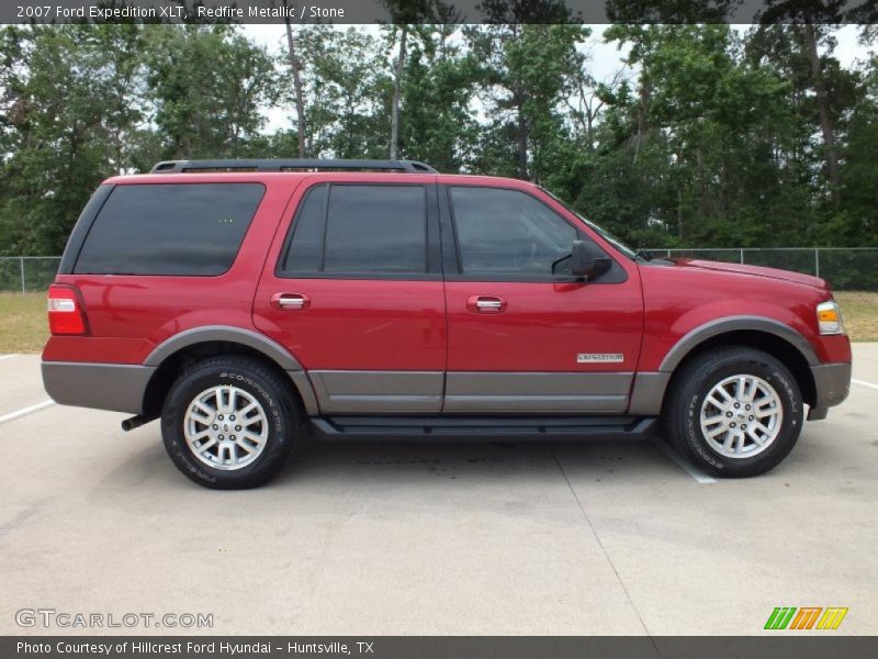Redfire Metallic / Stone 2007 Ford Expedition XLT