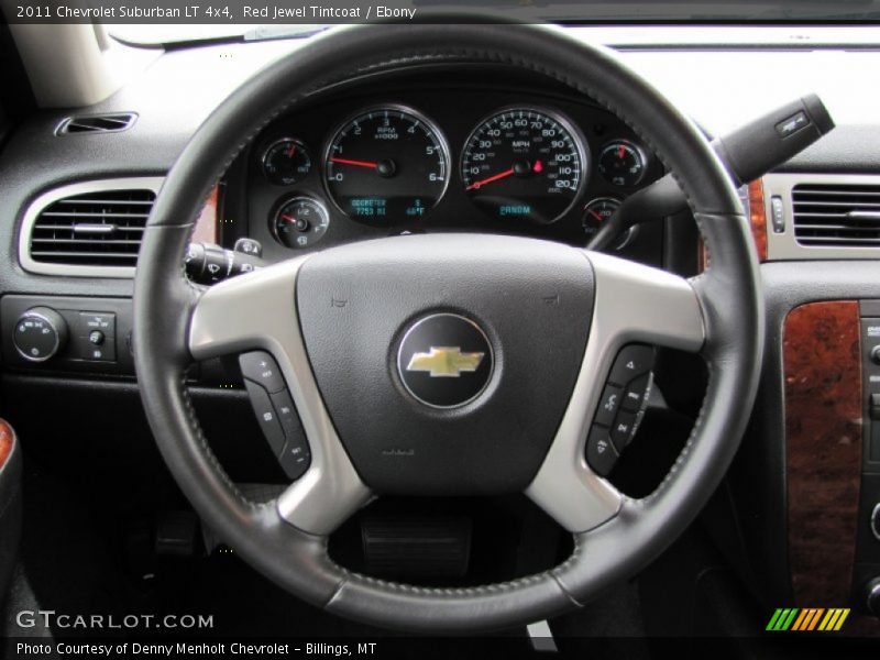 Red Jewel Tintcoat / Ebony 2011 Chevrolet Suburban LT 4x4