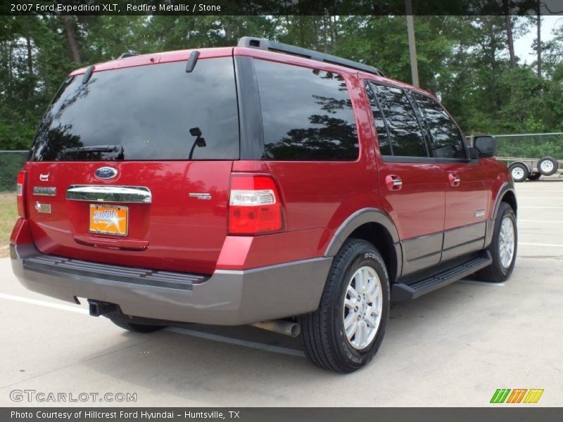 Redfire Metallic / Stone 2007 Ford Expedition XLT