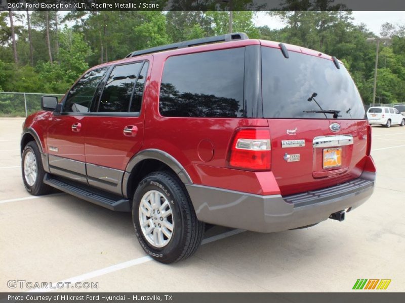 Redfire Metallic / Stone 2007 Ford Expedition XLT