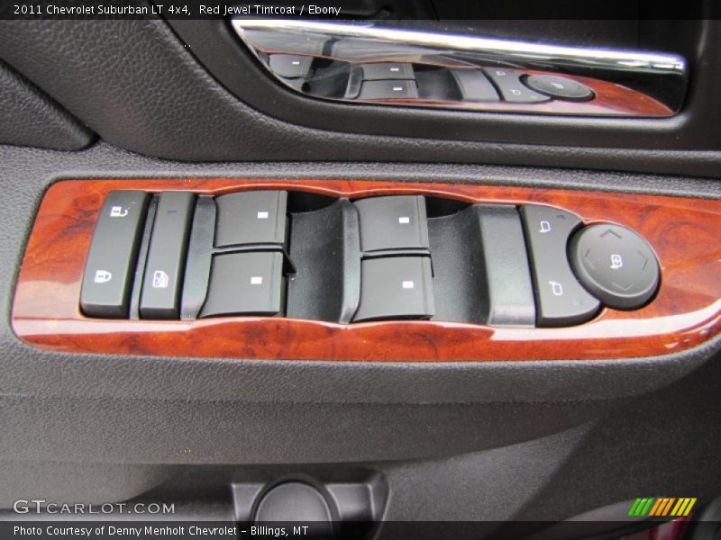 Red Jewel Tintcoat / Ebony 2011 Chevrolet Suburban LT 4x4