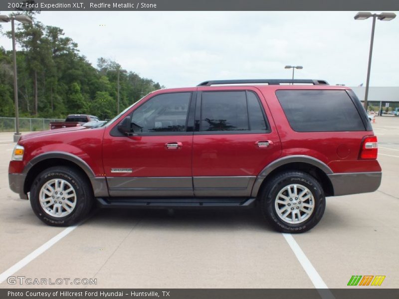 Redfire Metallic / Stone 2007 Ford Expedition XLT