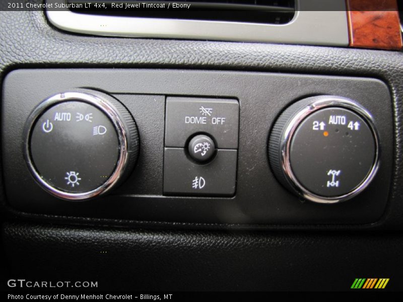 Red Jewel Tintcoat / Ebony 2011 Chevrolet Suburban LT 4x4
