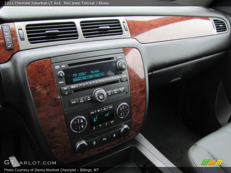 Red Jewel Tintcoat / Ebony 2011 Chevrolet Suburban LT 4x4
