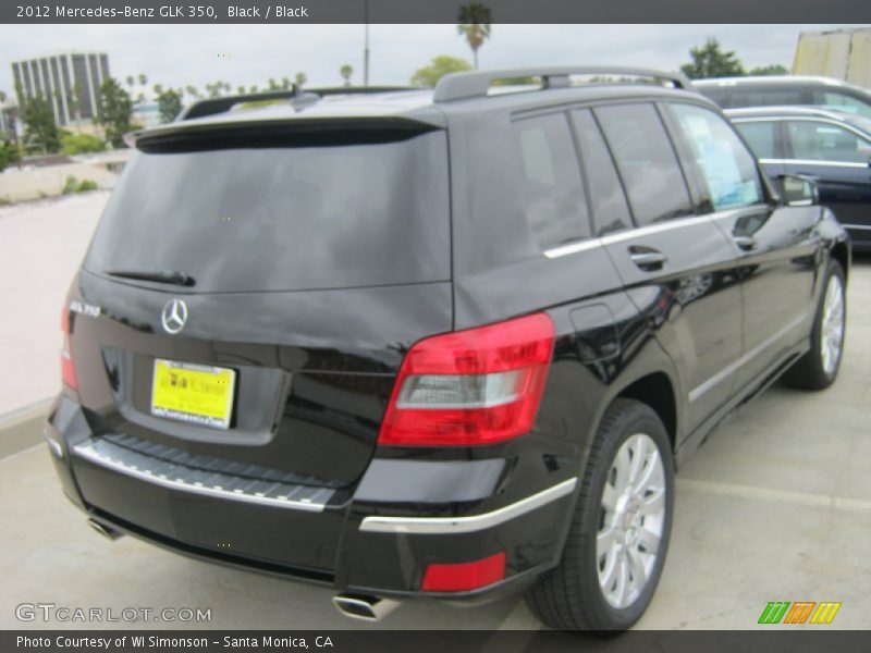 Black / Black 2012 Mercedes-Benz GLK 350