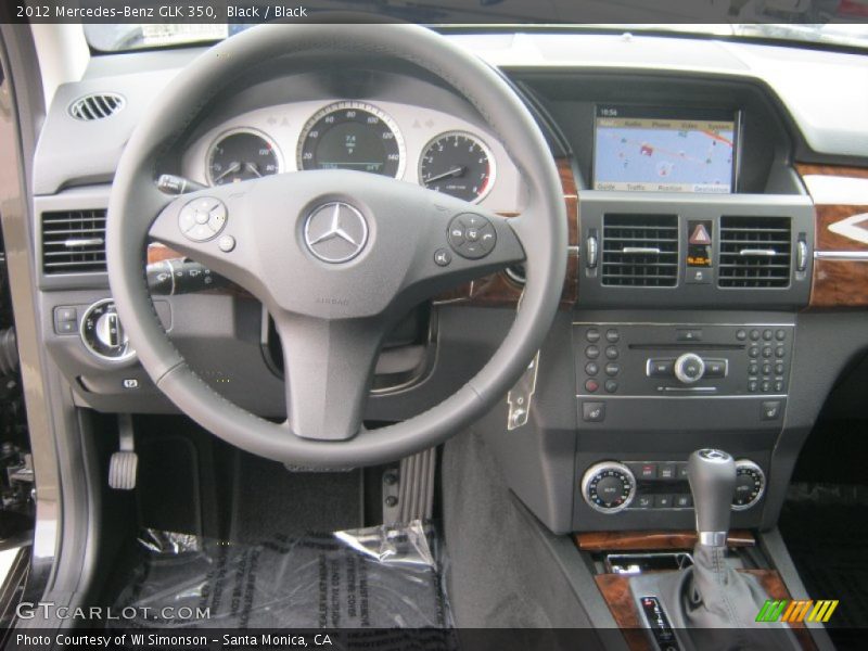 Black / Black 2012 Mercedes-Benz GLK 350