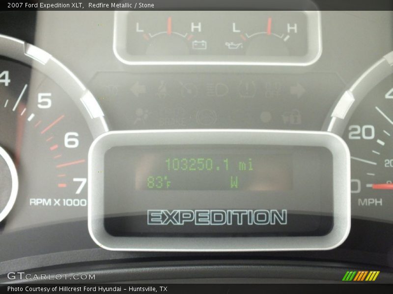 Redfire Metallic / Stone 2007 Ford Expedition XLT