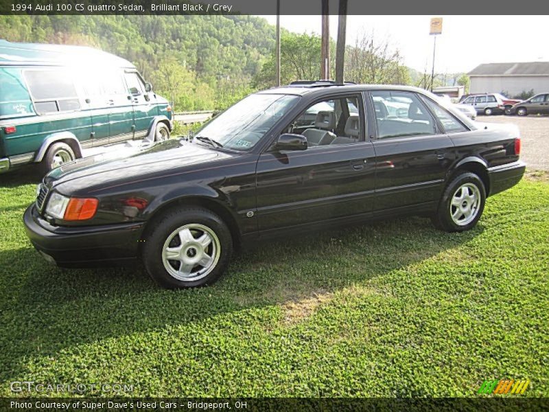 Brilliant Black / Grey 1994 Audi 100 CS quattro Sedan