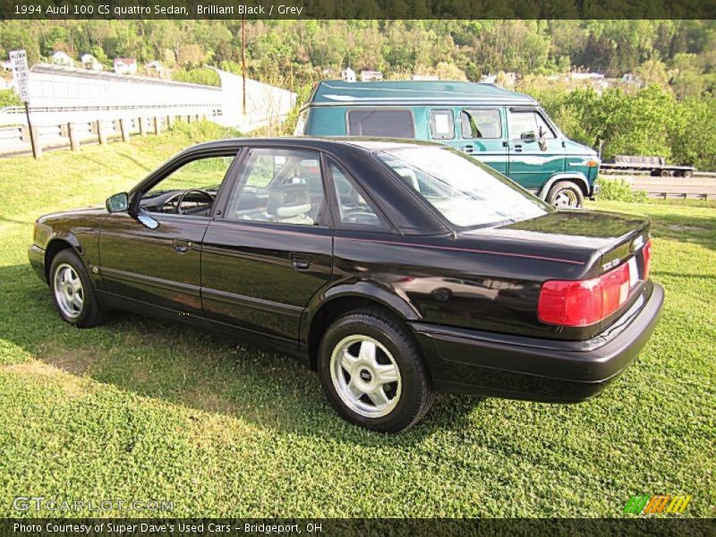 Brilliant Black / Grey 1994 Audi 100 CS quattro Sedan