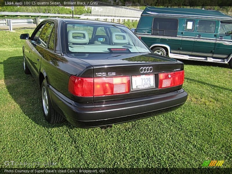 Brilliant Black / Grey 1994 Audi 100 CS quattro Sedan