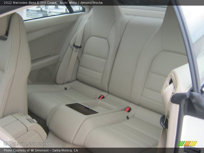 Arctic White / Almond/Mocha 2012 Mercedes-Benz E 350 Coupe