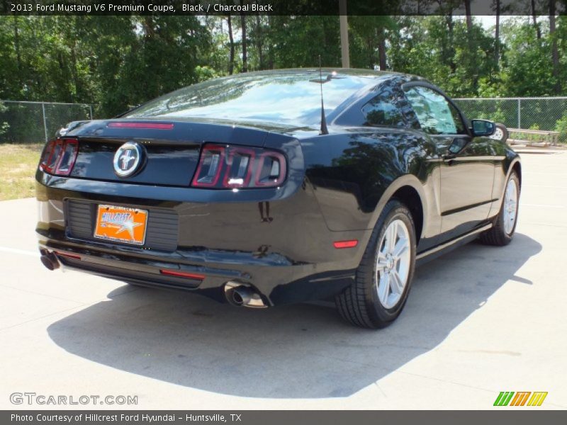 Black / Charcoal Black 2013 Ford Mustang V6 Premium Coupe