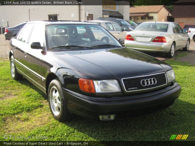 Brilliant Black / Grey 1994 Audi 100 CS quattro Sedan