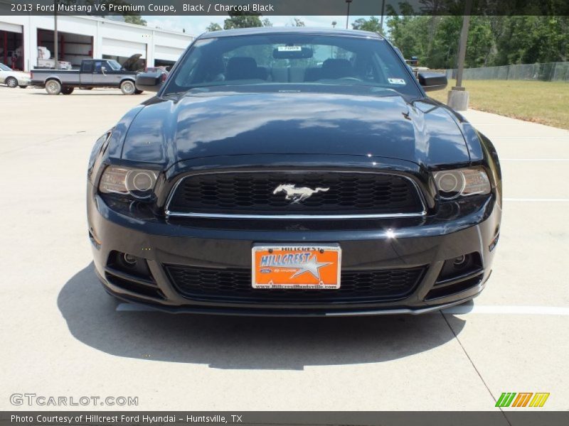 Black / Charcoal Black 2013 Ford Mustang V6 Premium Coupe