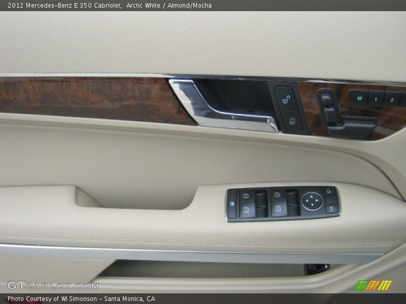 Arctic White / Almond/Mocha 2012 Mercedes-Benz E 350 Cabriolet