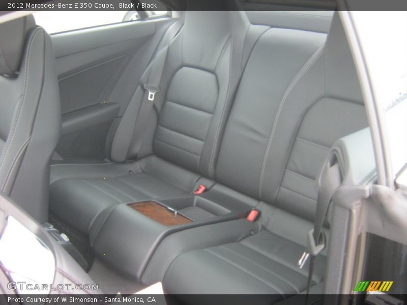 Black / Black 2012 Mercedes-Benz E 350 Coupe