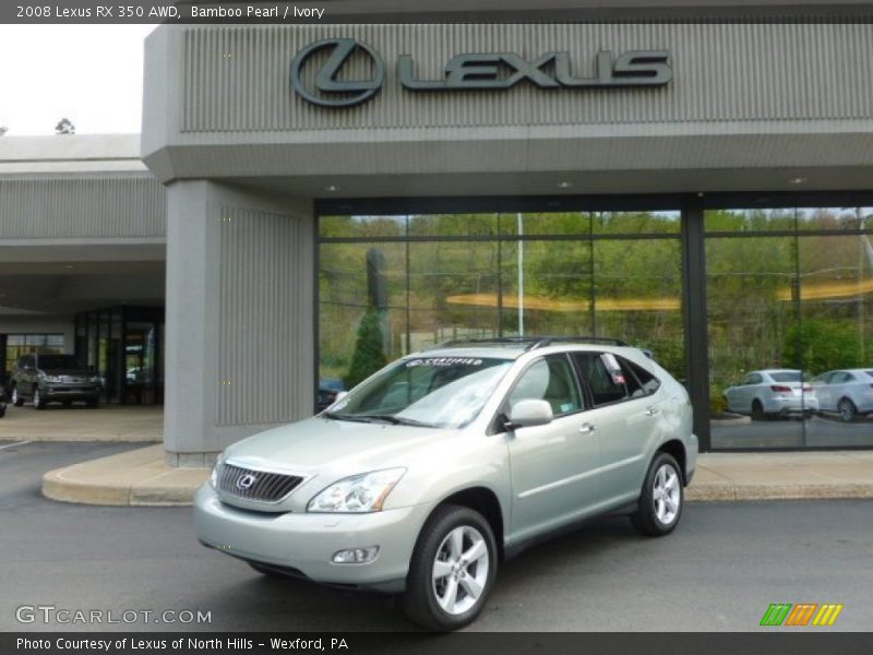 Bamboo Pearl / Ivory 2008 Lexus RX 350 AWD