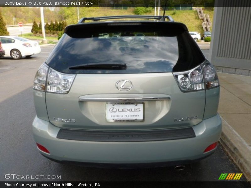 Bamboo Pearl / Ivory 2008 Lexus RX 350 AWD