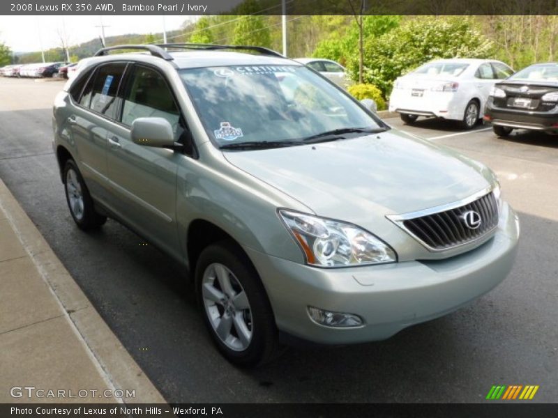 Bamboo Pearl / Ivory 2008 Lexus RX 350 AWD