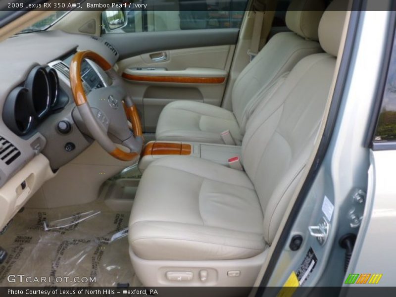 Bamboo Pearl / Ivory 2008 Lexus RX 350 AWD