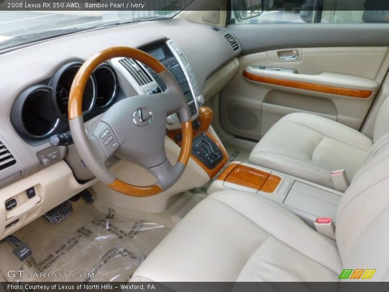 Bamboo Pearl / Ivory 2008 Lexus RX 350 AWD