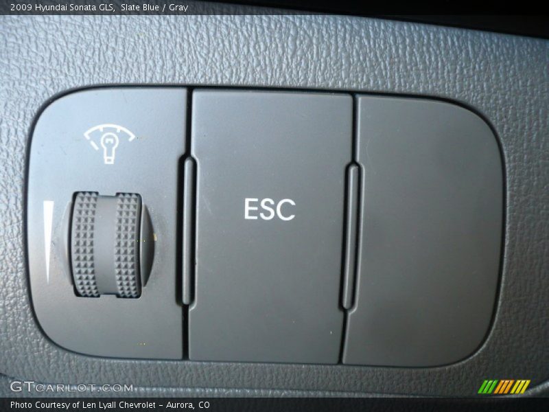 Slate Blue / Gray 2009 Hyundai Sonata GLS