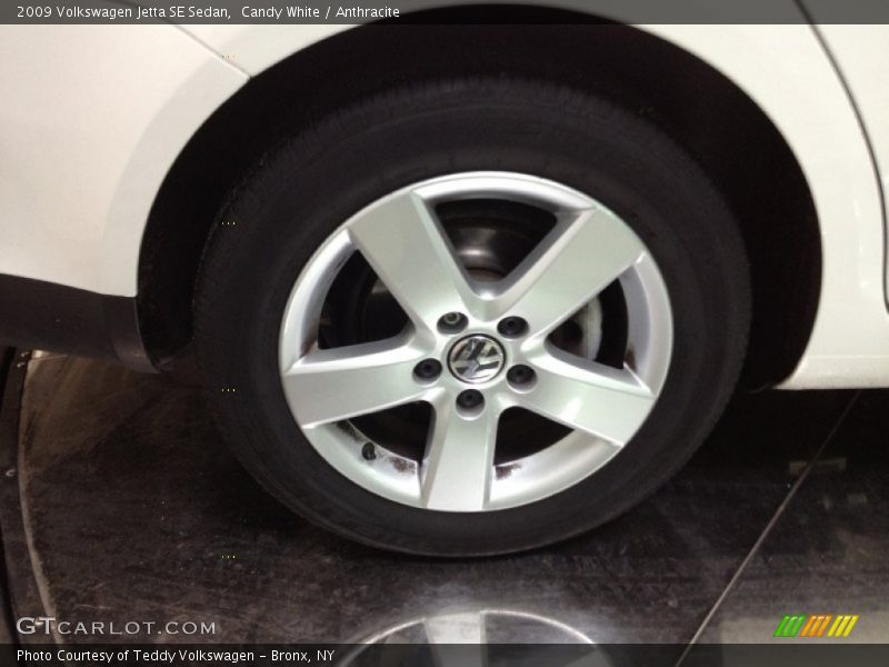 Candy White / Anthracite 2009 Volkswagen Jetta SE Sedan