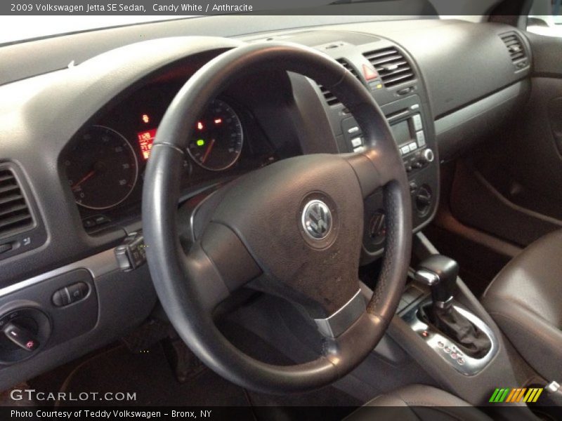 Candy White / Anthracite 2009 Volkswagen Jetta SE Sedan
