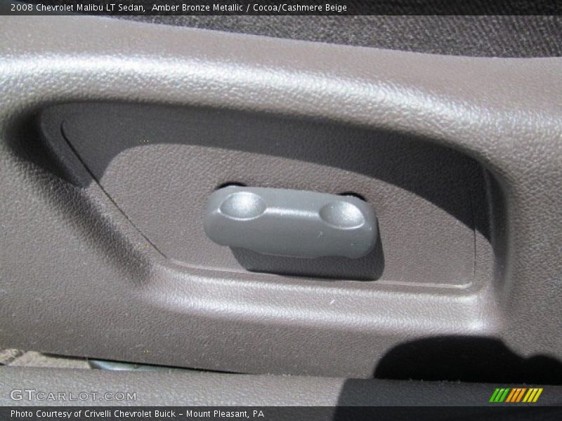 Amber Bronze Metallic / Cocoa/Cashmere Beige 2008 Chevrolet Malibu LT Sedan