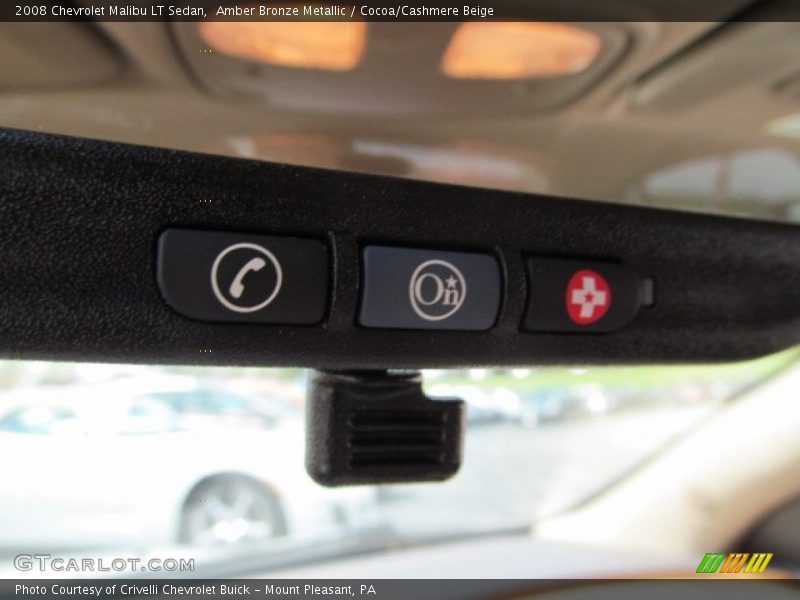 Amber Bronze Metallic / Cocoa/Cashmere Beige 2008 Chevrolet Malibu LT Sedan