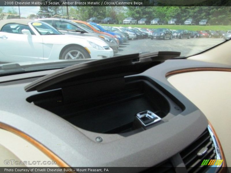 Amber Bronze Metallic / Cocoa/Cashmere Beige 2008 Chevrolet Malibu LT Sedan